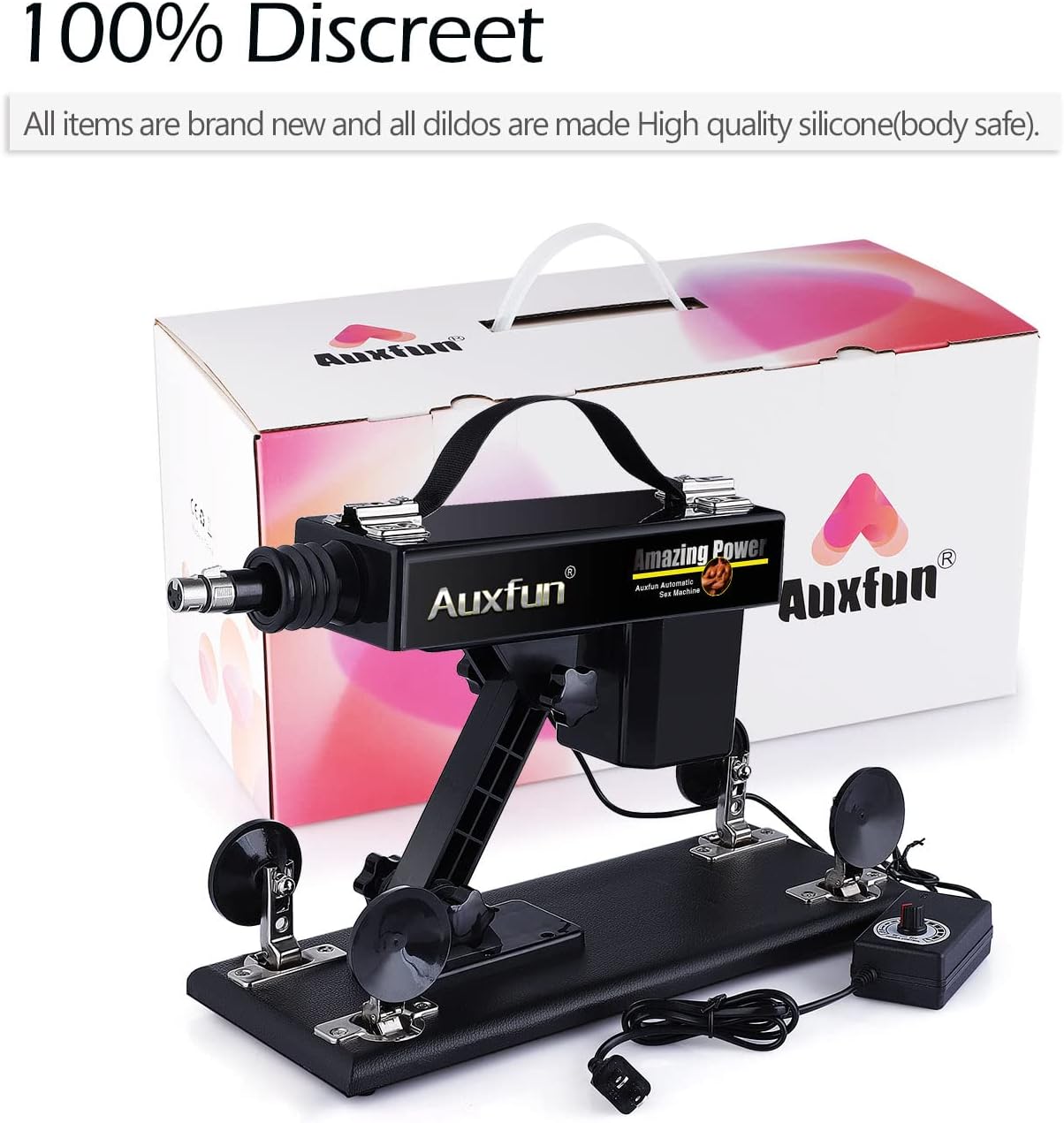 Sex Machine Dildo Machine with Realistic Dildo,Fuck Machine for Women with 3XLR Connector,Thrusting Sex Machine for Man,Adult Toys Sex Toy with 8 Accessories