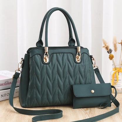 2024 Summer New Fashion Women's Handbag with Purses Large Capacity Women's One Shoulder Crossbody Bag Design Shopping Tote Bag