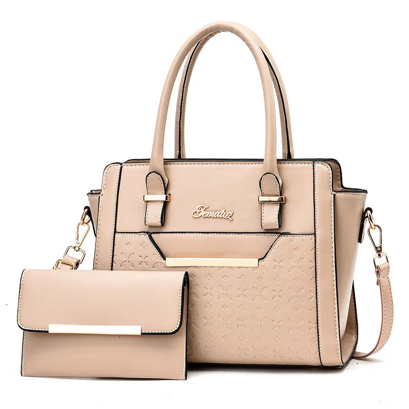 Fashion Leather Large Capacity Women Handbags Brand Designer Shoulder Crossbody Bags Luxury Tote Bag Shopper Ladies Hand Bags