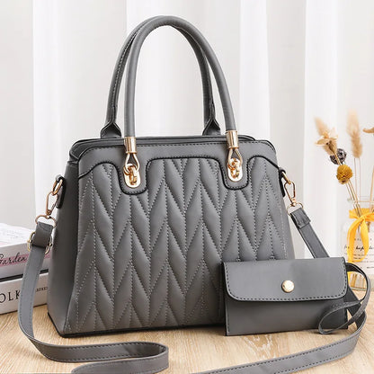 2024 Summer New Fashion Women's Handbag with Purses Large Capacity Women's One Shoulder Crossbody Bag Design Shopping Tote Bag